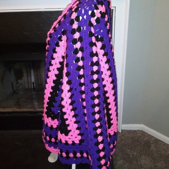 Hexagon cardigan Handemade - Picture 3 of 4